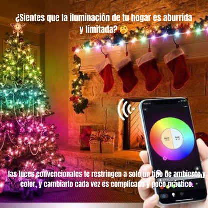 LUCES LED INTELIGENTES CON CONTROL Y APP